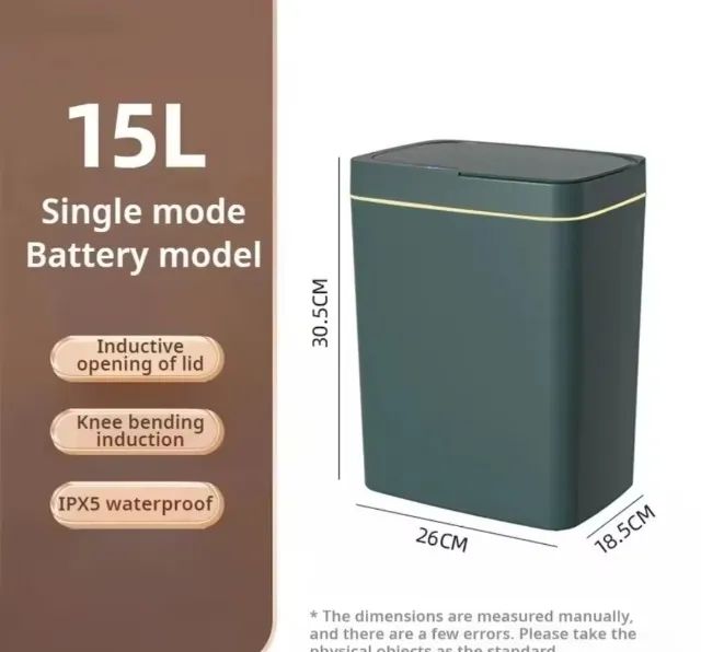 Lixeira automática 15L - Foto 2