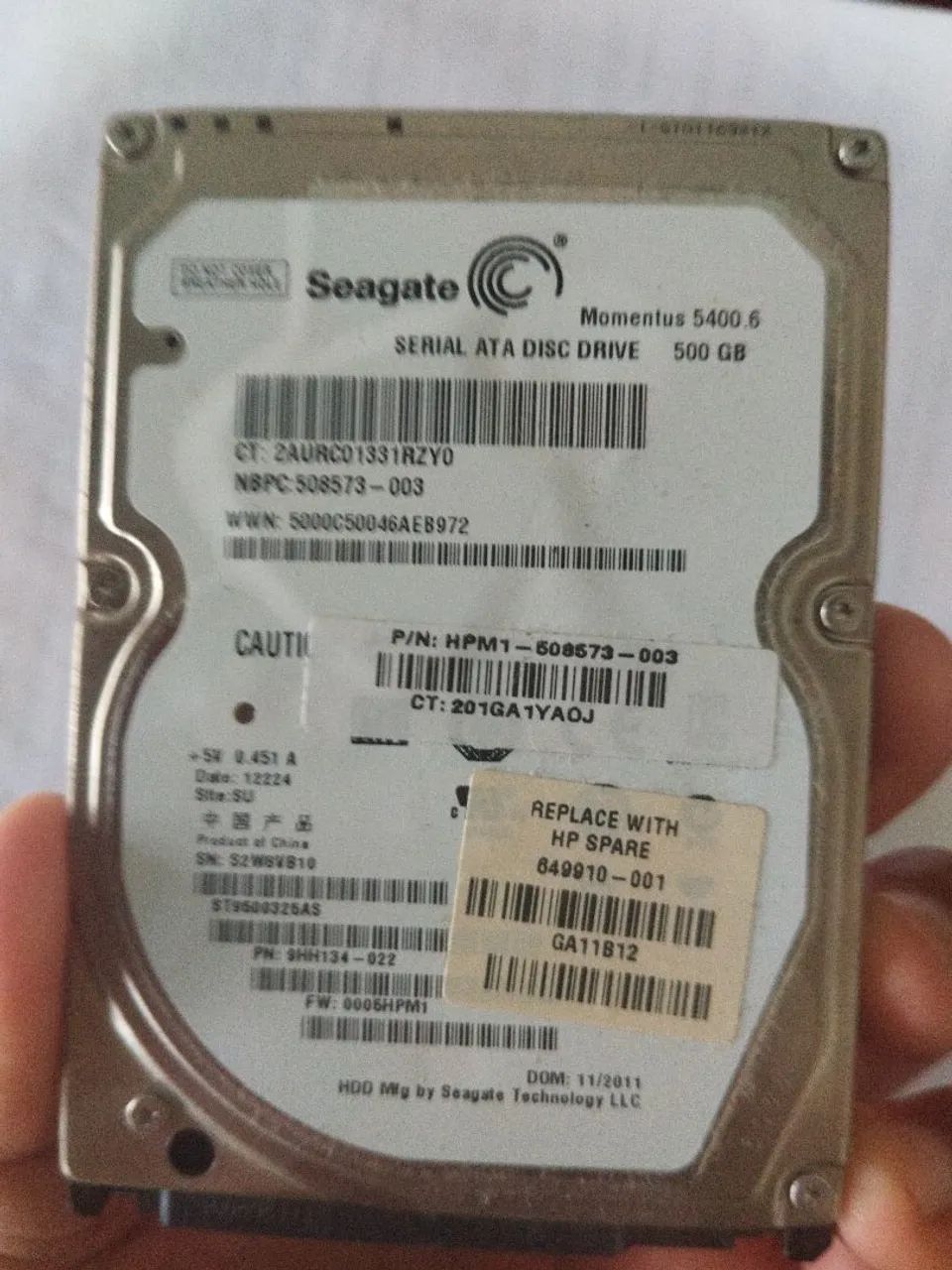 HD 500 GB  - Foto 2