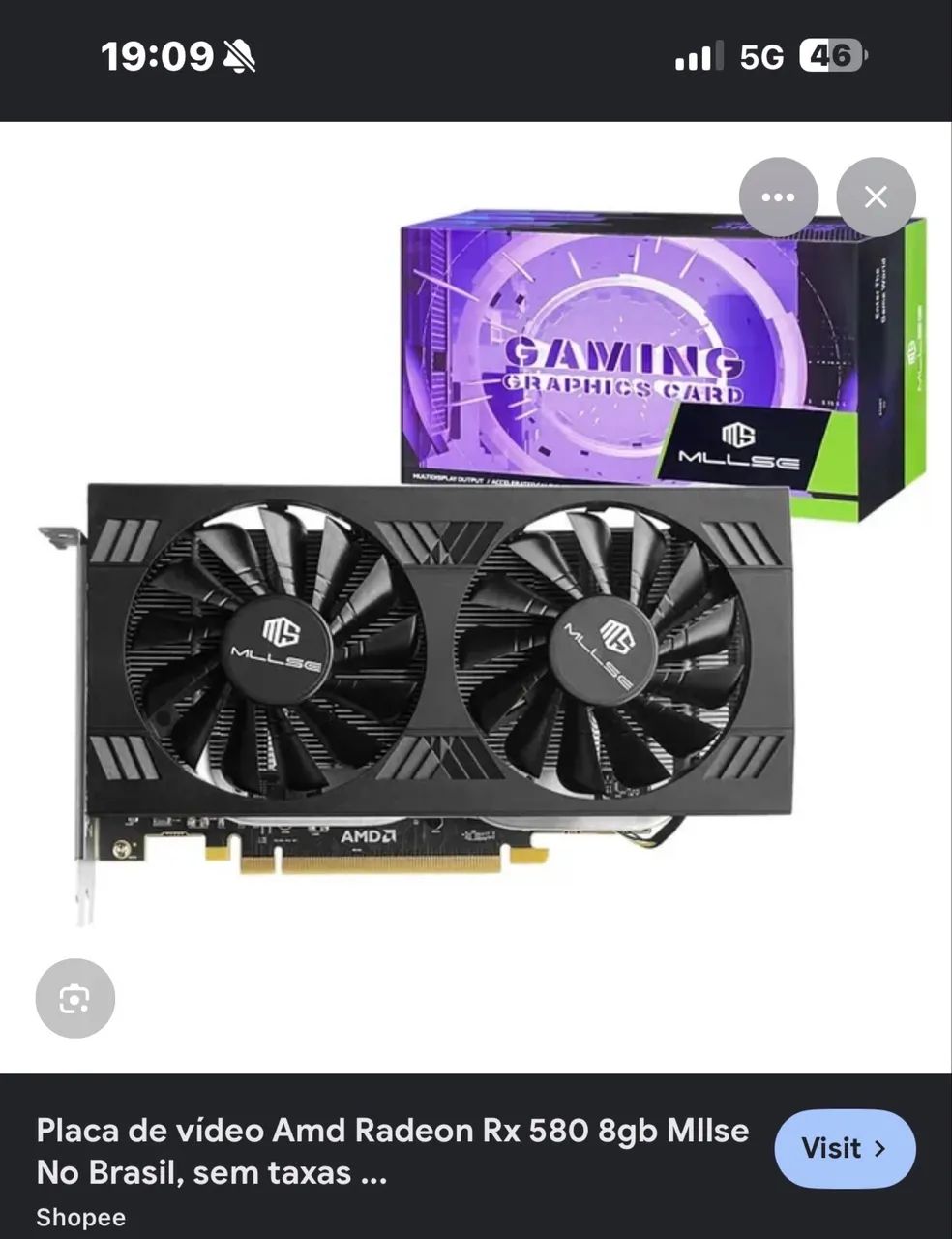 Rx 580 8gb (sem detalhes) - Foto 4