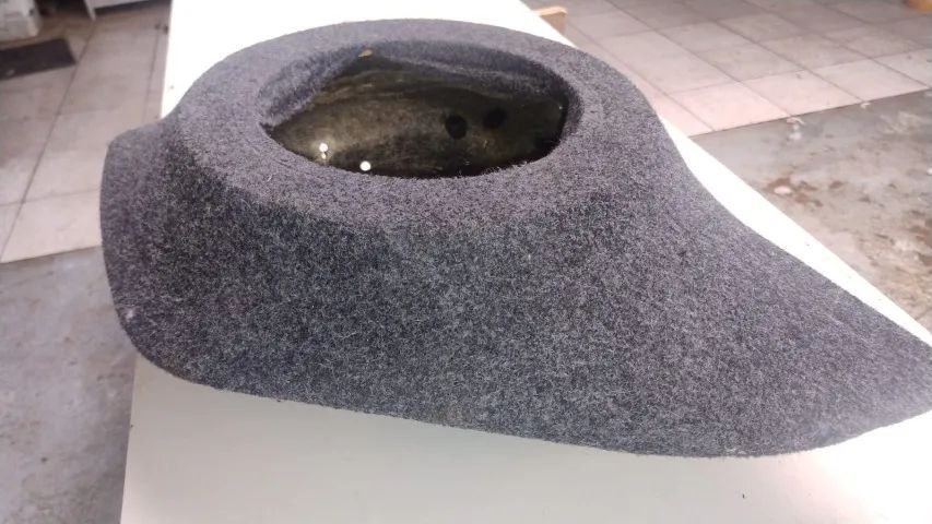 BOX EM FIBRA PARA SUBWOOFER 10 POLEGADAS - Foto 2