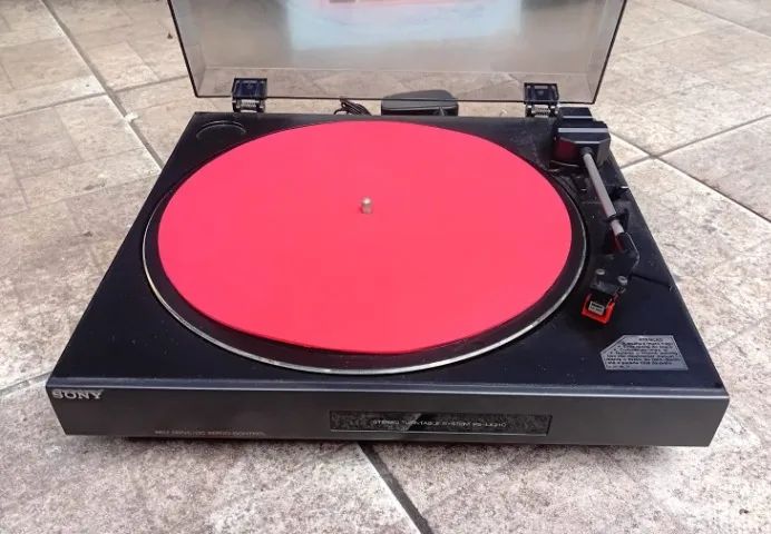Toca Discos Sony Ps-lx21c Com Agulha - Funcionando - Foto 2