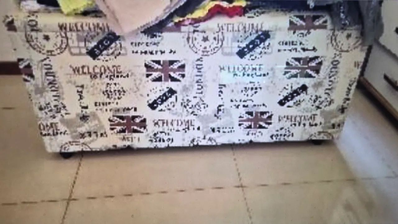 Baú para brinquedos e roupas
