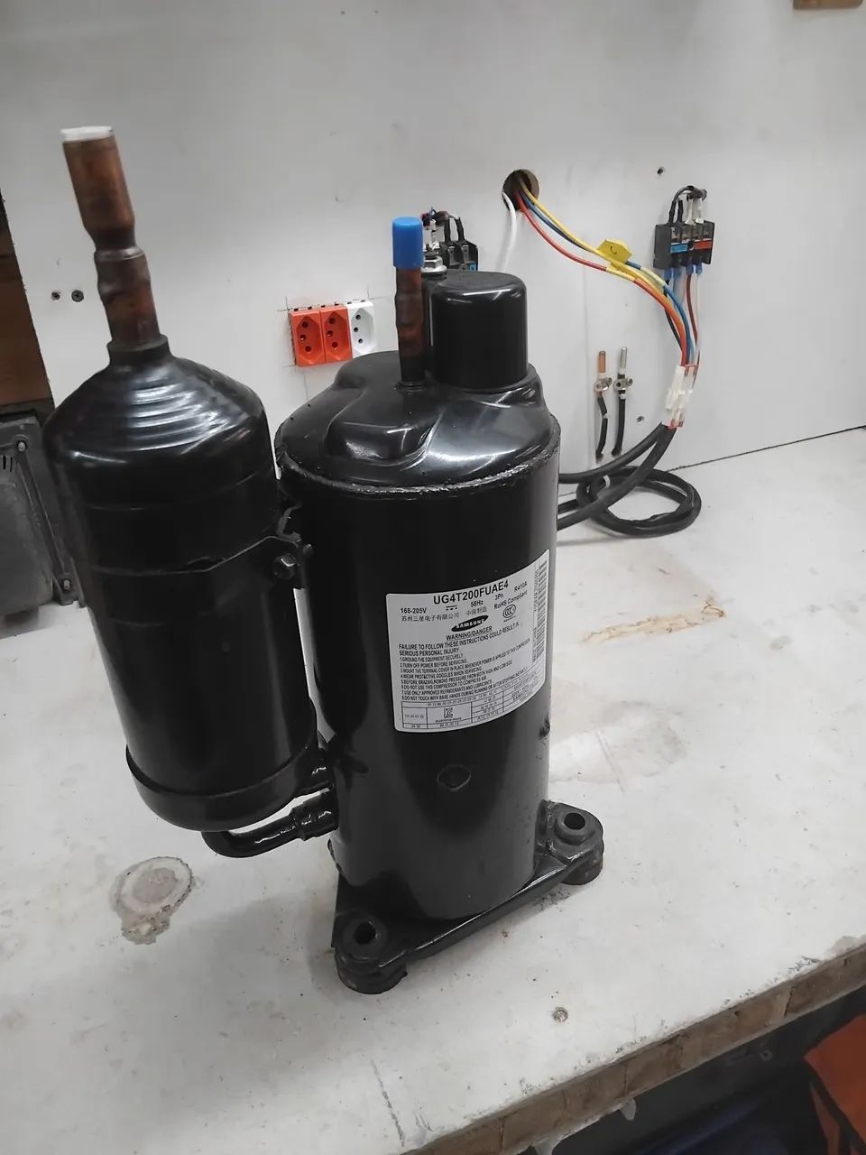 Compressor 24000btus inverter Samsung 