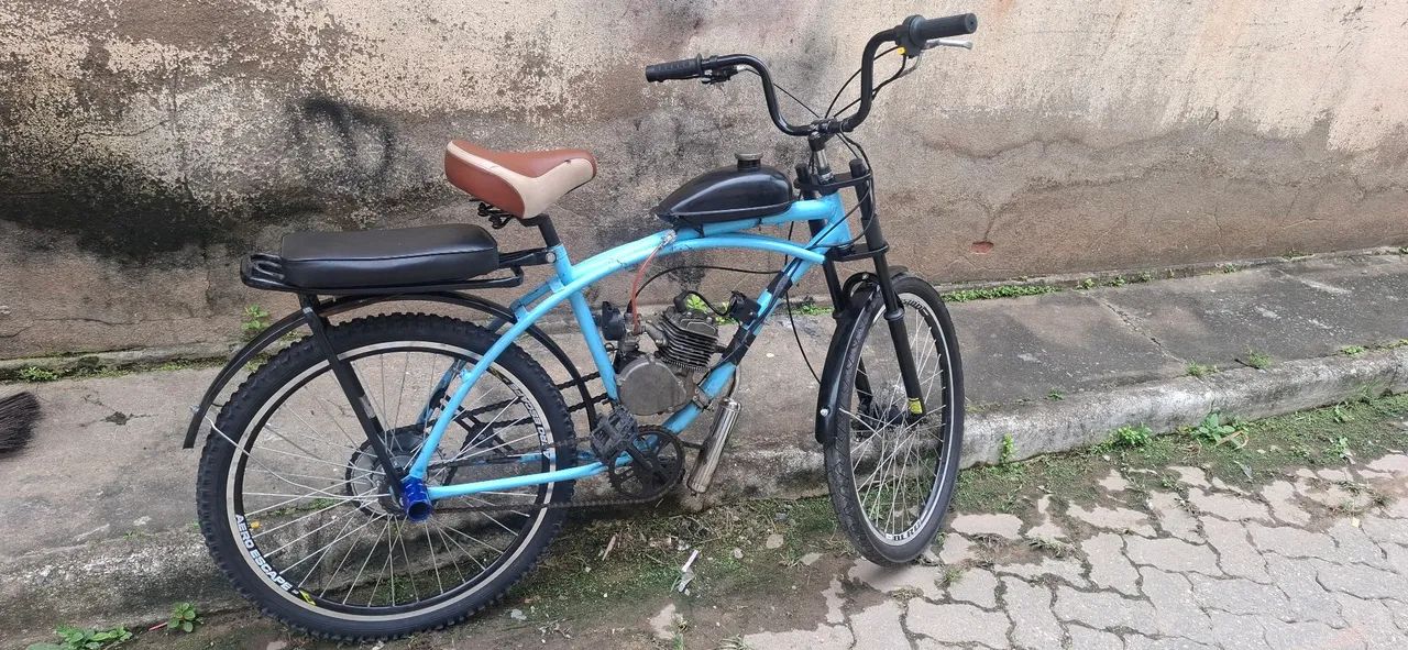 Bicicleta motorizada 80cc 