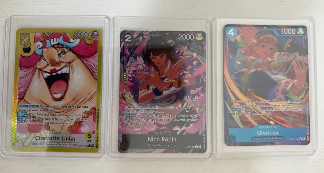 Cartas one piece op17