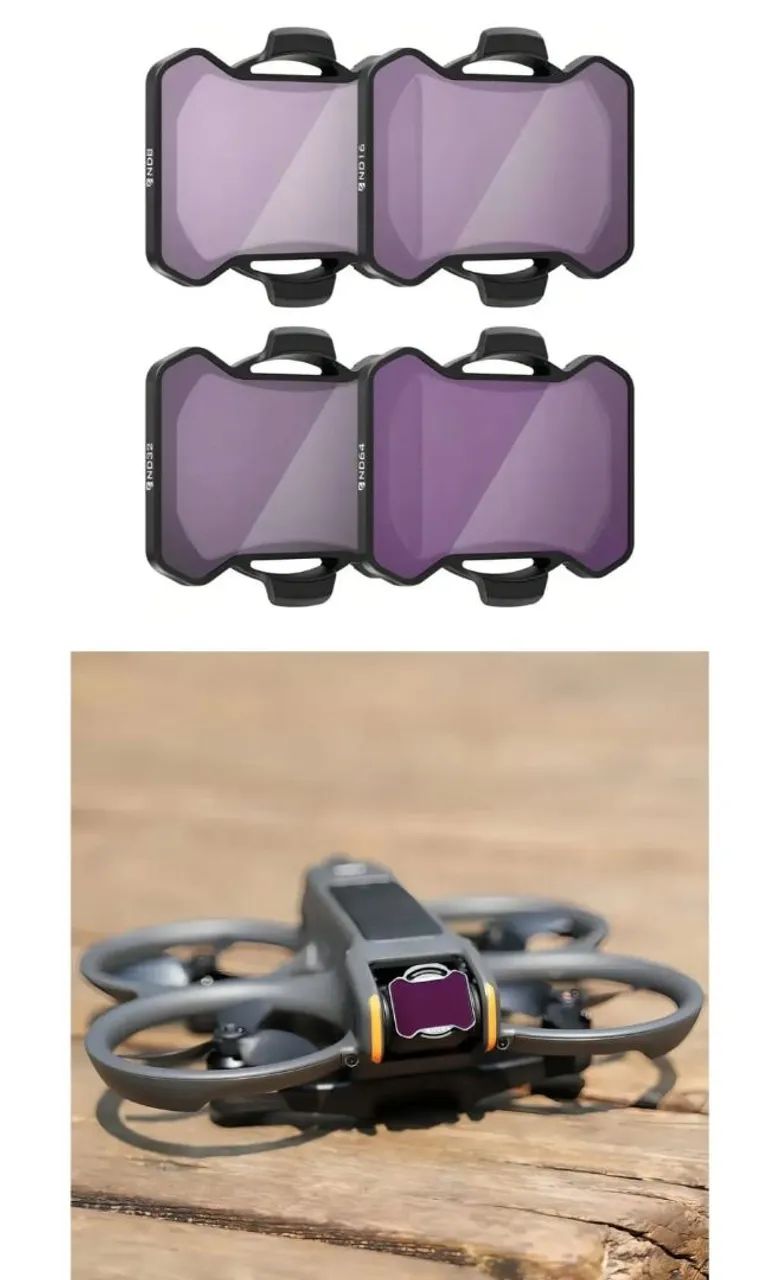 Kit 4 Filtros ND - Done DJI Avata 2 - Nunca Usados