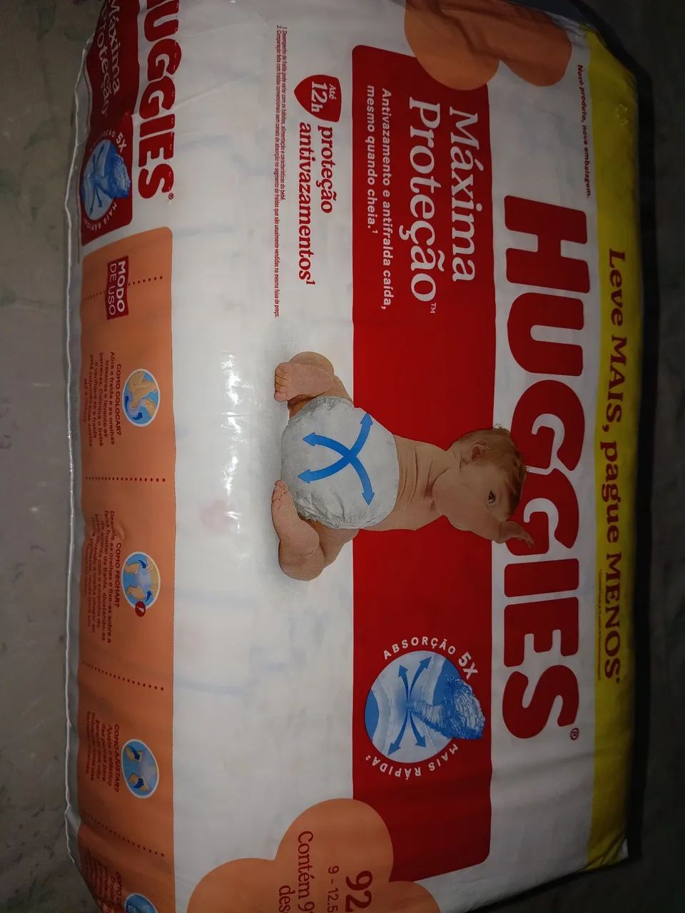 Fralda Huggies Máxima Proteção 
