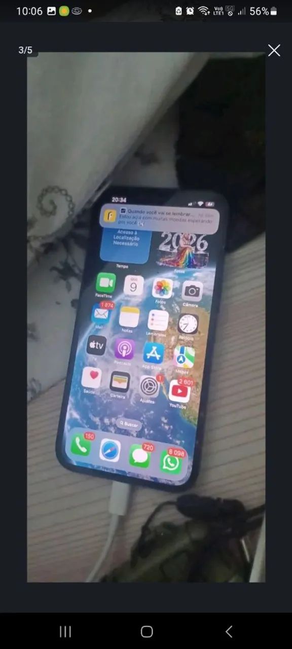 I iPhone 13 pro max. 120 GB,