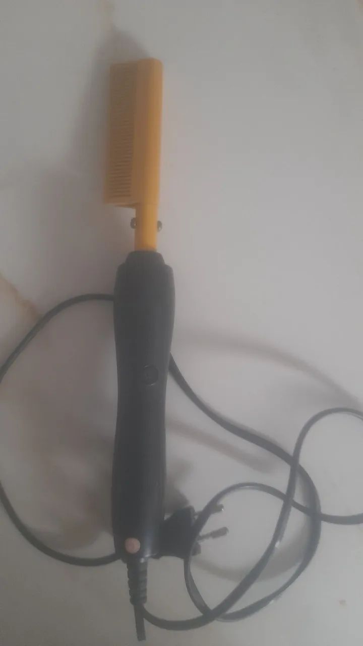 Chapinha de cabelo e pente alisadora - Foto 4