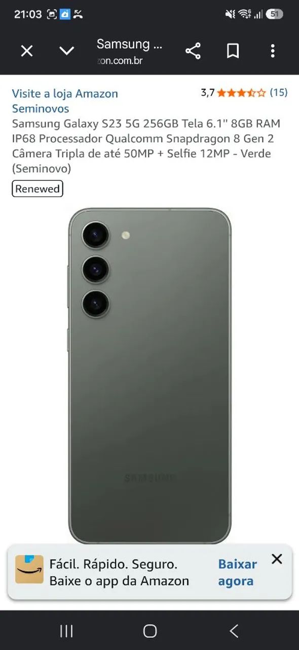 Samsung galáxia s23 - Foto 2