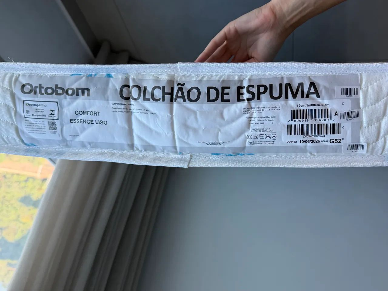 Vendo colchao ortobom - novo e com nota fiscal - Foto 2