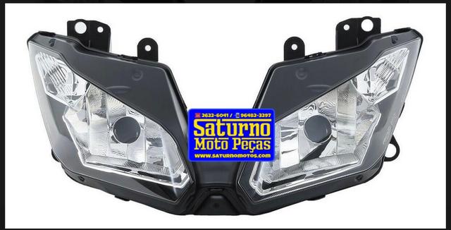 Farol ninja 300 13-16 promoção entrega Kawasaki Saturno