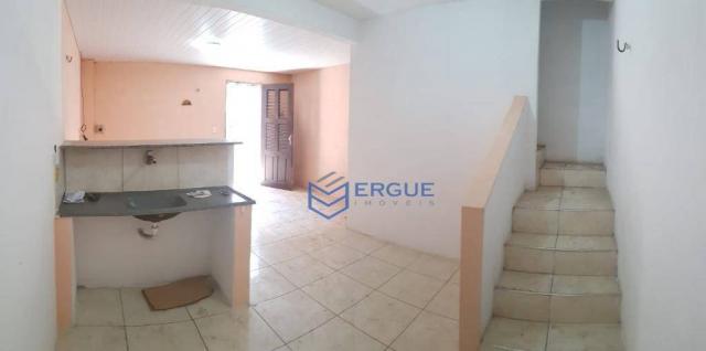 Casa com 2 dormitórios para alugar e vender, 60 m² por r$ 450,00/mês - dias macedo - forta - Foto 4