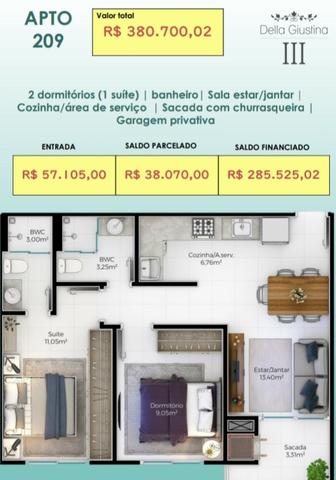 Floripa# Apartamento 400 mts do mar,com 2 dorms,1 suíte.!! * - Foto 2