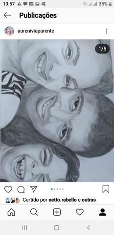 Faço desenhos a mão - Foto 5