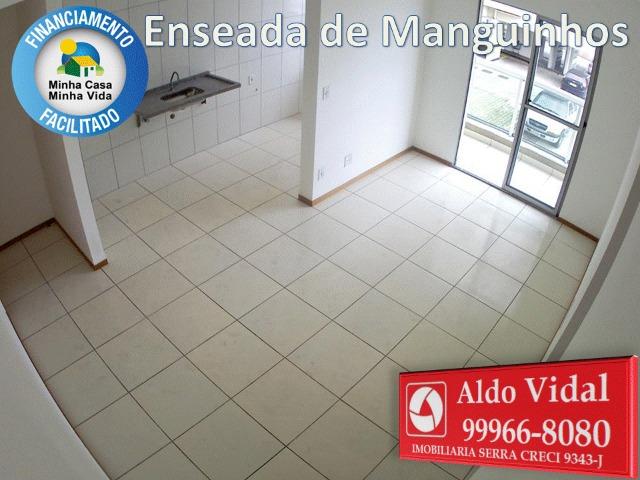 ARV36- Apartamento 2 quartos com suíte e varanda, Manguinhos Serra. - Foto 14