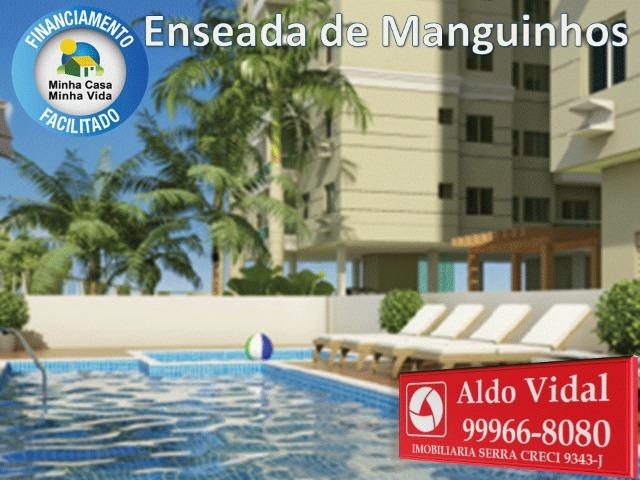 ARV36- Apartamento 2 quartos com suíte e varanda, Manguinhos Serra. - Foto 9
