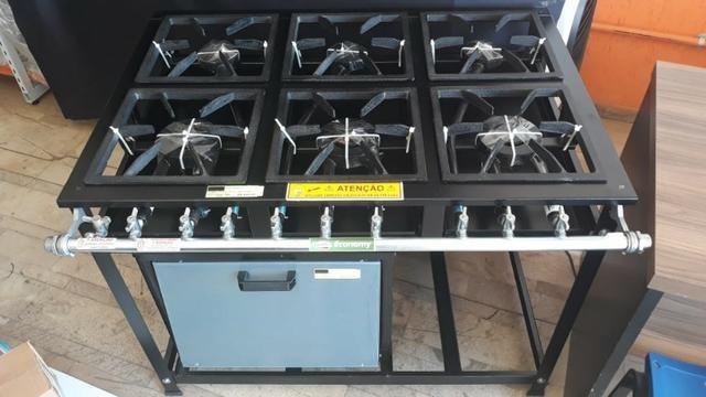 Fogão industrial 799 reais com forno 1,399 reais - Foto 2
