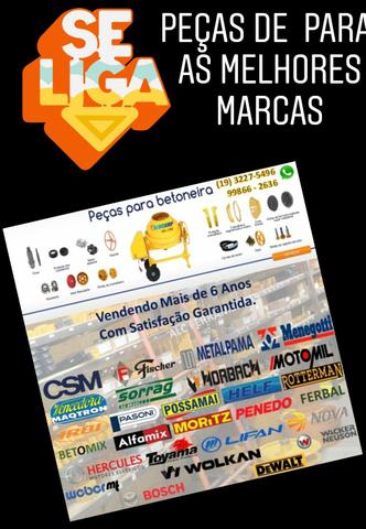 Betoneiras Pasoni, peças e consertos - Foto 3