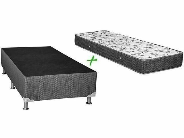 Cama solteiro com colchão 12 parcelas R$79.00