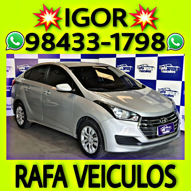 HYUNDAI HB20S 1.0 FLEX 2016 1 MIL DE ENTRADA, FALAR COM IGOR NBV