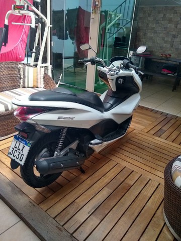 HONDA PCX 150 ANO 2014 BRANCA