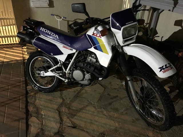 LINDA XLX350R 1988 RARIDADE!