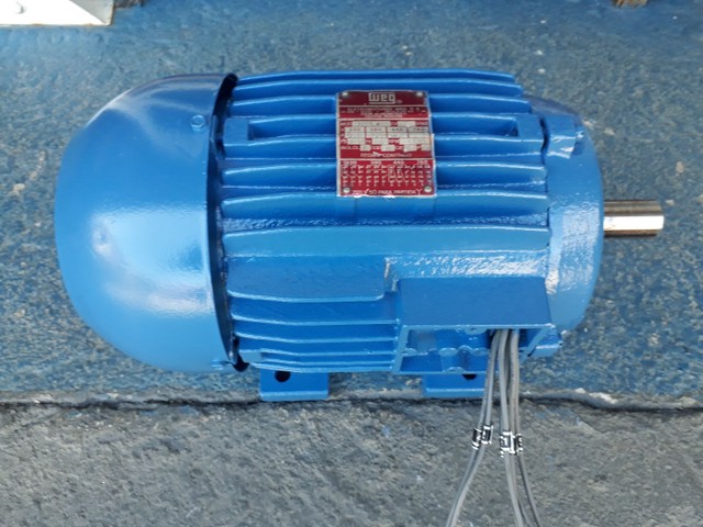 Motor elétrico trifásico 3 cv rpm 1740. - Foto 4