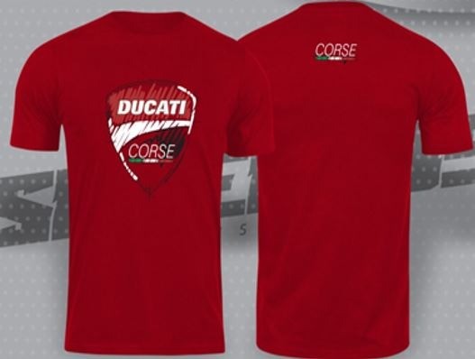 Camiseta Masculina Ducati Corse Panegale Diavel Moto - Foto 5