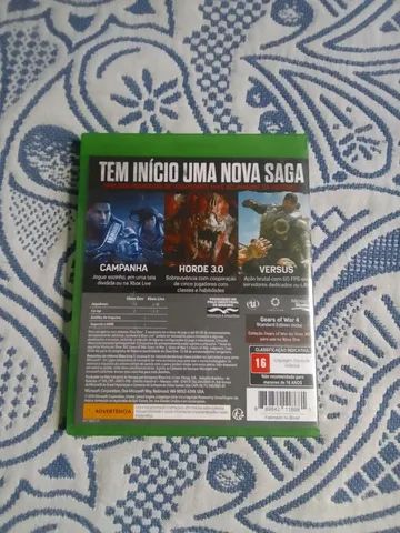 Jogo De Tiro/ação Gears Of War 4 Xbox One - A Melhor Saga