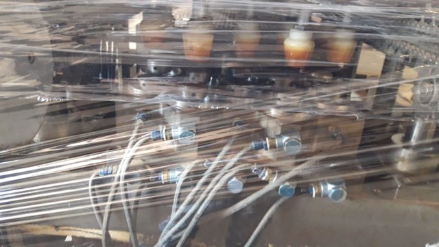 Termoformadora De Copos/ Vacuum Forming + 2 MOLDES + Compressor 15hp Parafuso (NÃO TESTO) - Foto 3