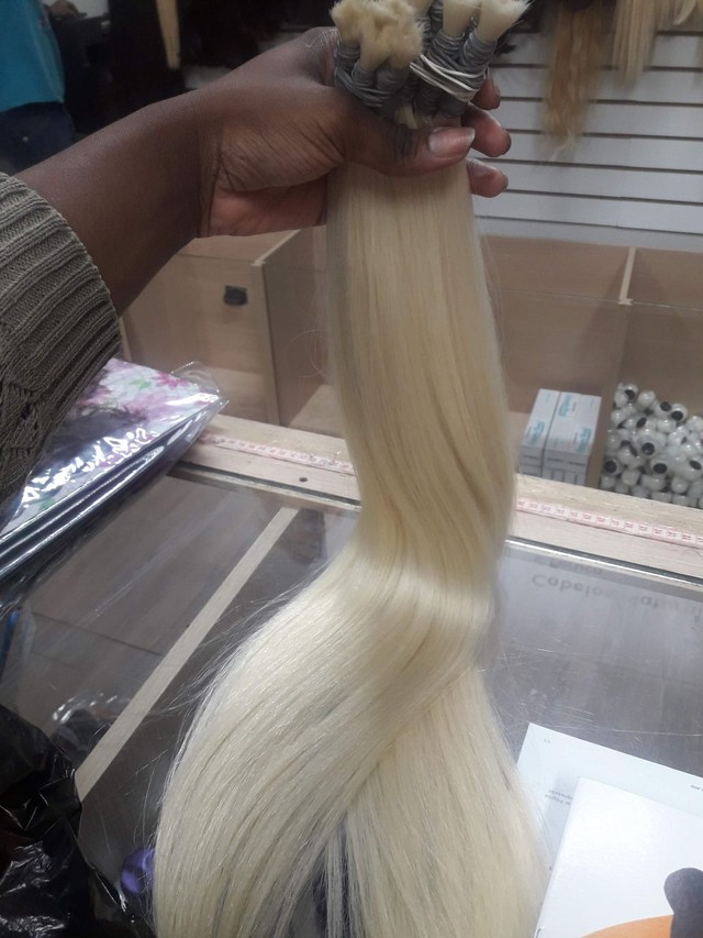 Cabelo loiro natural todos os tamanhos na promoção 