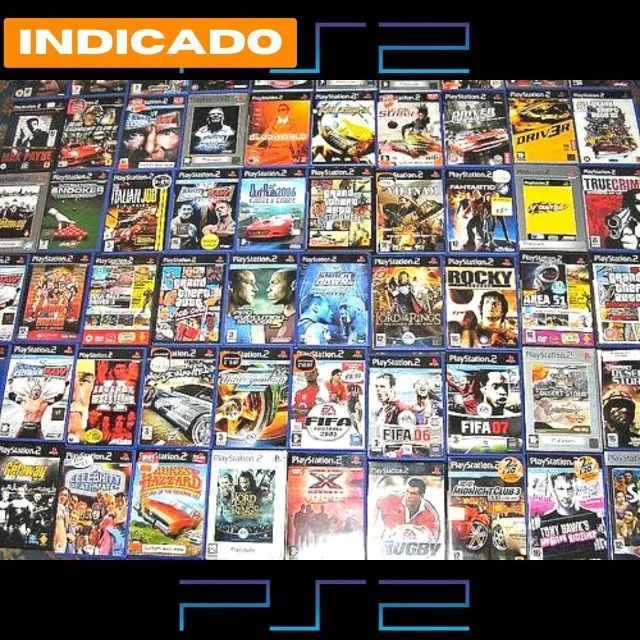 30 Jogos Ps2 A Sua Escolha Compatível C/ Ps2