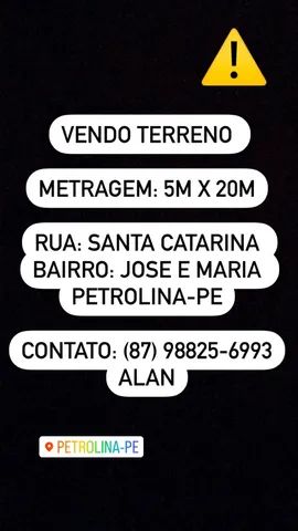 Captação de Casa a venda na Rua Santa Catarina, José e Maria, Petrolina, PE