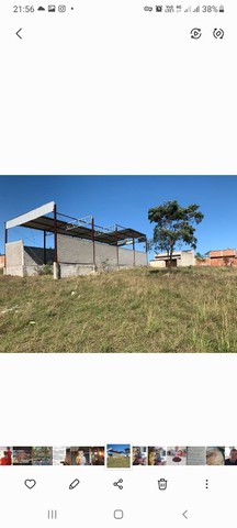 Vendo terreno com Galpão inacabado morada verde - Foto 2