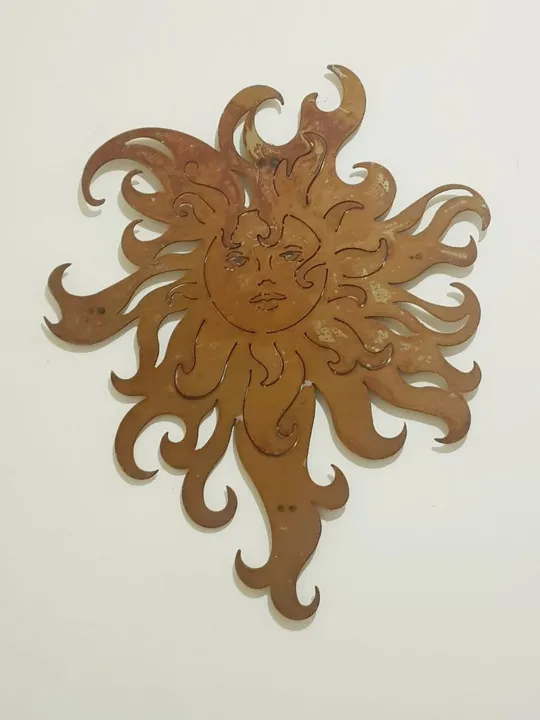 Sol painel decorativo Ferro 49cm