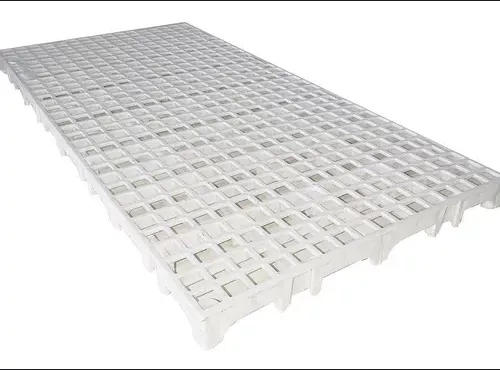 Pallet Estrado de Plástico 25x50cm Branco