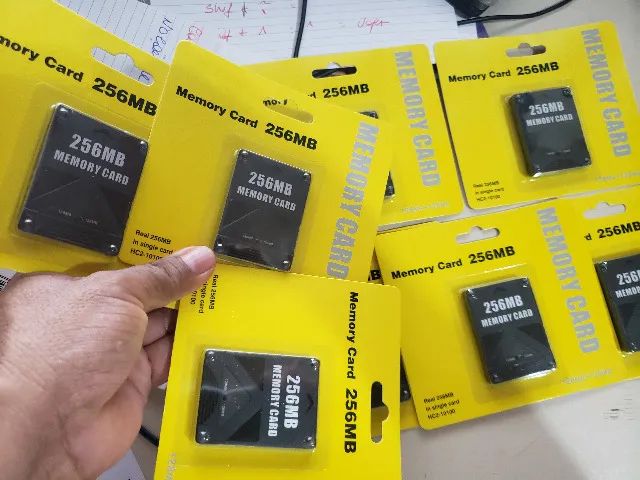 Memory Card 256 Mb Compatível Com Playstation 2 Ps2 Play 2 - Novo lacrado - Foto 3