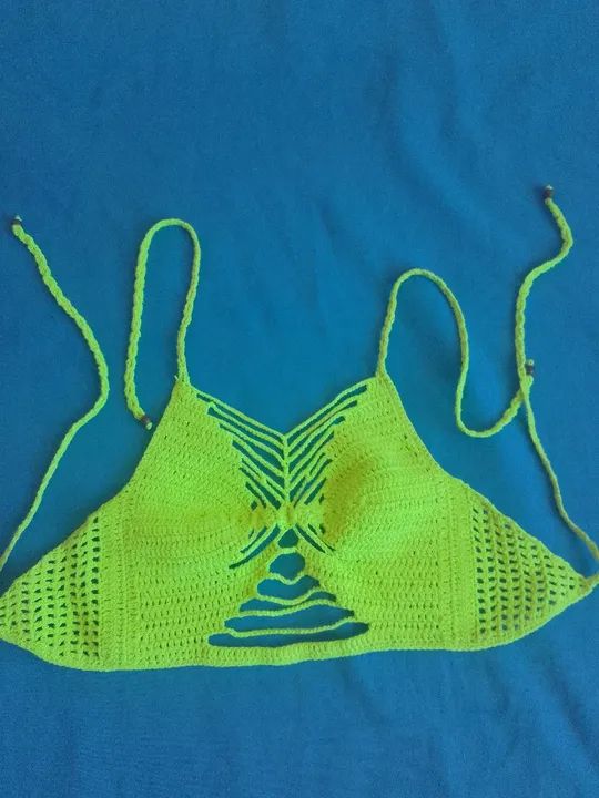 Top de crochê  - Foto 4