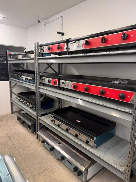 Chapa á gás - ideal para lanchonetes, restaurantes e bares- marca venâncio  - Foto 3