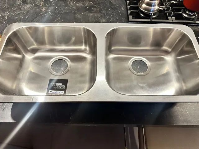 Cuba Dupla Tramontina Aço Inox 89x39 - Foto 4