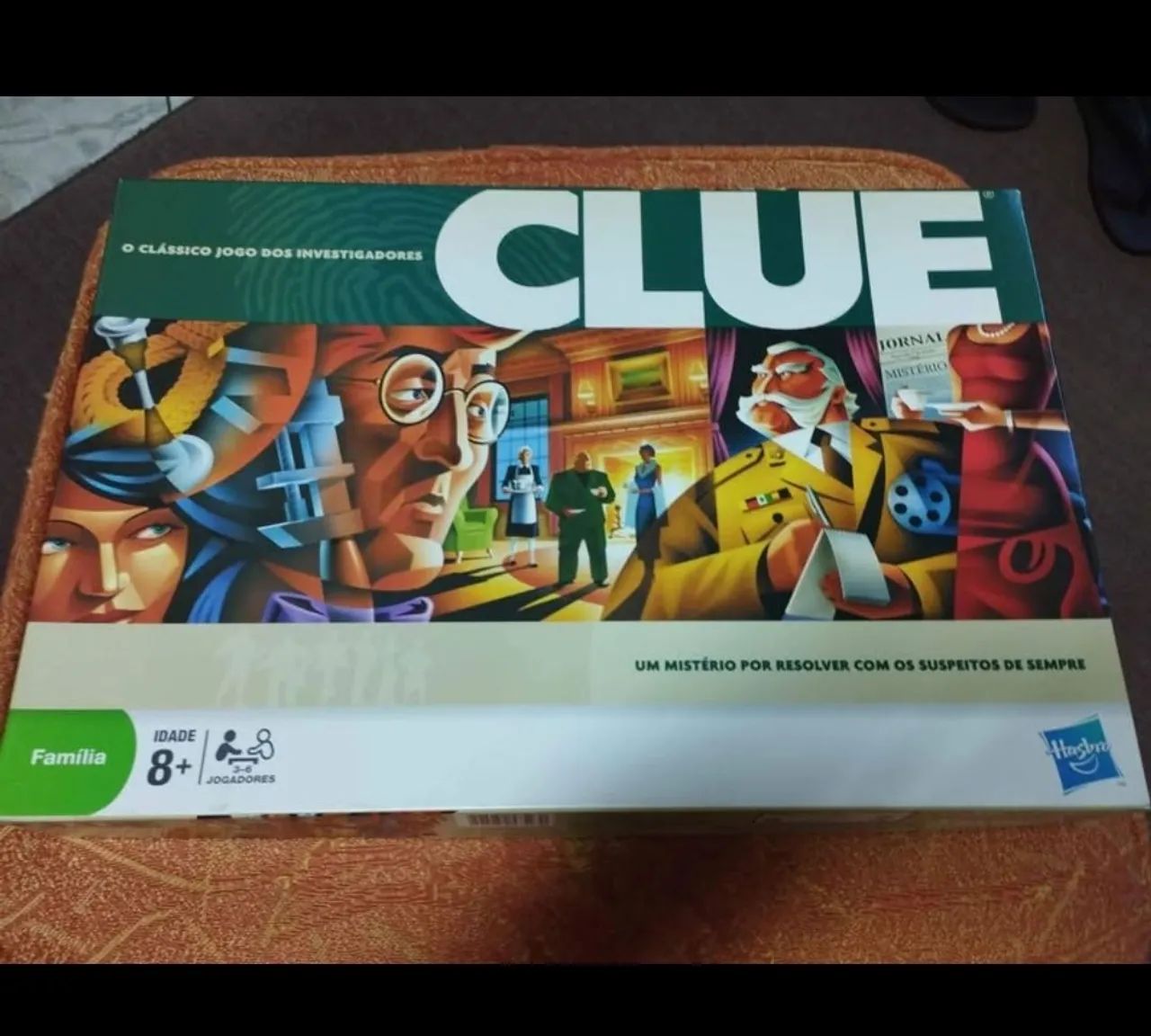Jogo de tabuleiro Clue 