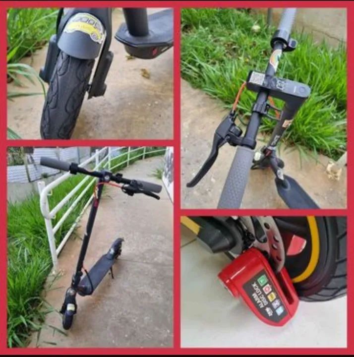 Patinete Elétrico dobrável 25km/h 450w - Foto 2