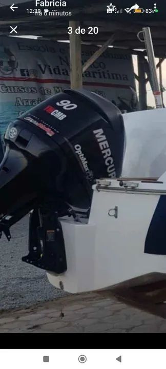 Lancha 19,5 pés, Psari  proa aberta - Foto 3