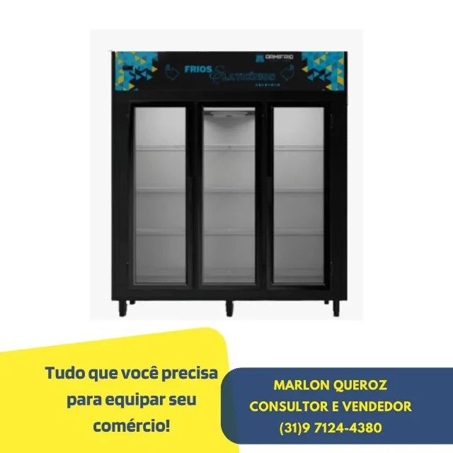 Refrigerador 3 Portas Ormifrio Novo
