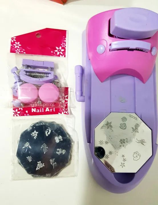 MÁQUINA DE IMPRESSÃO DE DESENHOS NAS UNHAS - Foto 3
