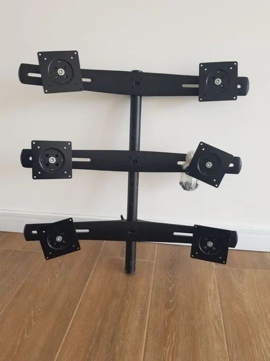 Suporte para 6 monitores