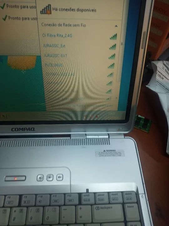 Notebook compac antigo  - Foto 2