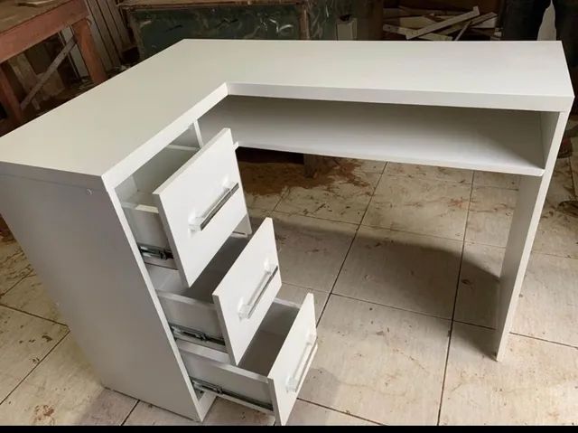 Mesa de manicure em L  - Foto 2