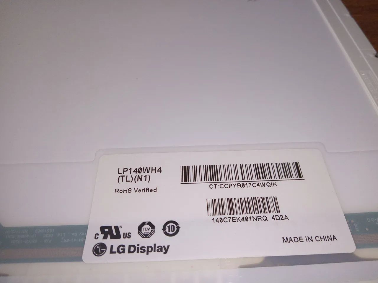 Tela de Notebook 14 polegadas 40 pinos não é slim  - Foto 3